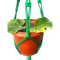 Mini Makramee Pflanze Aufhänger 18 Zoll 3 Mm Schöne Blumentopf Hängende Pflanzgefäße Indoor Oder Outdoor Dekor Geschenk Idee Fensterschmuck von TheMagicalNodules