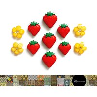 Kühlschrankmagnete | Erdbeermagnete Food Magnete Obstmagnete Küchenmagnete Starker Magnet Neuartiger von TheMagnetoriumAU