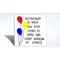 Ruhestand Geschenk Magnet - Über Den Humorvoll Ganz von TheMagnificentMagnet
