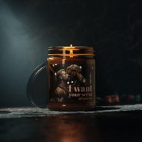 Nicht Parfümierte Sojakerze, Bernsteinglas, Wiederverwendbares Glasgefäß Nicht Parfümierte Sojakerze, Bernsteinglas, Wiederverwendbares Glasgefäß von TheMaleLabel