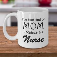 Krankenschwester Mamma-Geschenke - Die Beste Art Von Mama Hebt A Nurse Kaffee Tasse Mutter Tag Tee Keramik Weißen Farbe, Anpassbare Job Becher Krankenschwester Mamma-Geschenke - Die Beste Art Von Mama Hebt A Nurse Kaffee Tasse Mutter Tag Tee Keramik Weißen Farbe, Anpassbare Job Becher von TheMemorableGifts