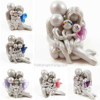 Benutzerdefinierte Regenbogen Baby Familienskulptur Andenken von TheMidnightOrange