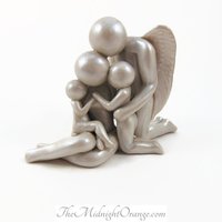 Erinnerungs Familien Skulptur Verlust Der Vater Erinnerung Kunst von TheMidnightOrange