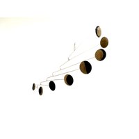 Mondphase Hängende Mobile Handgemachte Hauskunst Für Dekoration Und Meditation von TheMindfulMobile