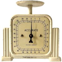 Vintage Genau Deutsche Küchenwaage | Deco Style Weiße von TheMirthfulCottage