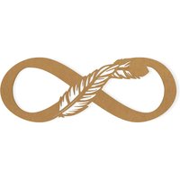 Infinity Feder - Cut Out, Wandkunst, Wohnkultur, Wandbehang, Qualitätskarton, Bereit Zum Malen Infinity Feder - Cut Out, Wandkunst, Wohnkultur, Wandbehang, Qualitätskarton, Bereit Zum Malen von TheMonogramCorner