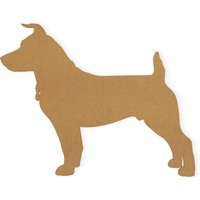 Jack Russel Terrier Ausschnitt, Wandbehang Hundedekor Für Zuhause, Haustier-Denkmal von TheMonogramCorner