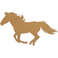 Mustang, Ausgeschnitten, Wandkunst, Wohnkultur, Wandbehang, Aus Hochwertigem Karton Geschnitten, Erhältlich Von 5 Bis 42 Zoll von TheMonogramCorner