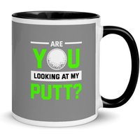 Bist Du Auf Der Suche Nach Meinem Putt, Lustiges Golftasse Geschenk, Geschenk Für Golfliebhaber, Kaffeebecher von TheMugShopgiftsCo