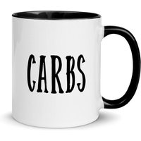 Carbs, Keto Geschenke, Diätmotivation, Motivation, Geschenk Für Liebhaber, Diät Inspiration, Geschenkideen, Zitate, I Love Carbs Becher von TheMugShopgiftsCo