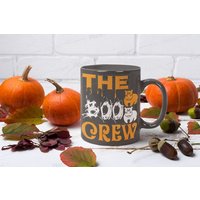 Die Boo Crew Kaffeetasse - Halloween Herbst Tasse , Moo Kaffeebecher von TheMugShopgiftsCo