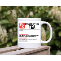 Personalisierte Verschreibungspflichtige Tasse/Kaffee Tee Tasse, Geschenk Für Kollegen, Apothekenverschreibung von TheMugShopgiftsCo