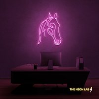 Pferd, Pony Neon Schild Für Schlafzimmer, Kinderzimmer, Restaurant, Büro Wohnzimmer Inneneinrichtung Licht von TheNeonLabStore