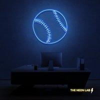 Softball Neon Schild Für Den Ultimativen Fan, Die Bar, Zuhause, Schlafzimmer, Café, Restaurant, Büro Wohnzimmer von TheNeonLabStore