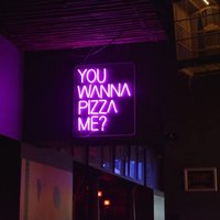 You Want To Pizza Me Wortspiel Spruch Led Neon Schild // Pizza Retro Wandkunst Deko von TheNeonist