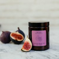 Feige Duftkerze Aus Sojawachs | Entspannender Naturduft Handgemachte Kerze Aromatherapie-Kerze Geschenkidee von TheNineSpace