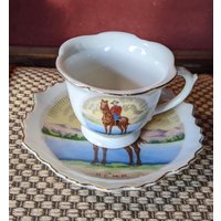 Vintage Teetasse Set Royal Canadian Mounted Police - 1960Er Jahre von TheNobleHorseVintage