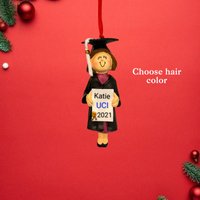 Abschluss-Diplom-Verzierung - Personalisiertes Weihnachtsverzierungs-Geschenk von TheNoelbox