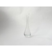 Schrägschnitt Abgerundete Schmale Hals-Weinlese-Klarglas-Schrägschnitt-Karaffe | Krug Schrägschnitt Abgerundete Schmale Hals-Weinlese-Klarglas-Schrägschnitt-Karaffe | Krug von TheNostalgiaHaus