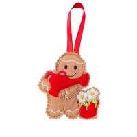 Gärtner Lebkuchenmann Filz Dekoration Gärtner Lebkuchenmann Filz Dekoration von TheNuttySquirrelUK