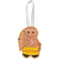 Horoskop Schütze Sternzeichen Lebkuchen Mann Filz Dekoration von TheNuttySquirrelUK