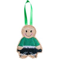 Keyboarder Lebkuchenmann Filz Dekoration Keyboarder Lebkuchenmann Filz Dekoration von TheNuttySquirrelUK
