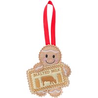 Malzmilch Keks Lebkuchenmann Filz Dekoration Malzmilch Keks Lebkuchenmann Filz Dekoration von TheNuttySquirrelUK