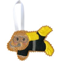Taucher Lebkuchenmann Filz Dekoration Taucher Lebkuchenmann Filz Dekoration von TheNuttySquirrelUK