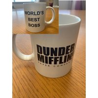Das Büro, Dunder Mifflin, Der Beste Chef Welt Kaffeebecher New Scranton von TheOfficeScranton