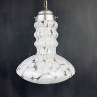 Mid-Century Weiße Murano Pendellampe Von Carlo Nason Für Mazzega Italy 1960Er Jahre von TheOldAtticSI