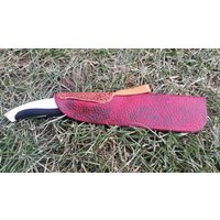 Messer-Etui/Leder Sicherung Scheide Vintage Messer Fall Geschenk Für Ihn Natürliche Lederscheide Echtes Ledertasche von TheOldTimeTreasures