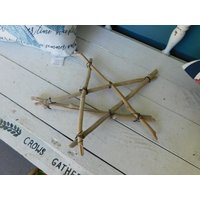 Uriger Handgefertigter Rustikaler Treibholz Scheunen Stern. Americana #festiveetsyfundstücke von TheOldeCrowCottage