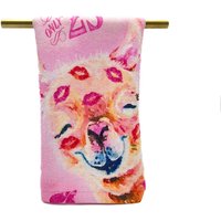 Lama Valentines Küchentuch || Dekor Valentinstag Geschirrtuch - 167 von TheOlivePressTupelo