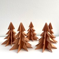 5Er-Set Tannenbäume Aus Papier Je Ca.7cm Hoch in Gold Oder Kupfer Erhältlich 5Er-Set Tannenbäume Aus Papier Je Ca.7cm Hoch in Gold Oder Kupfer Erhältlich von TheOnlyBirdWeLike