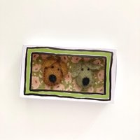 Geschenk Für Hundefreunde Jumbo-streichholzschachtel "Beste Freunde"/Geburtstagsgeschenk Mitbringsel Deko von TheOnlyBirdWeLike
