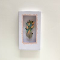 Deko/Geschenkidee Vatertag Jumbo-streichholzschachtel "Er Wäre So Gerne Ein Pfau" Bestes, Einzigartiges Geschenk Für Vater von TheOnlyBirdWeLike