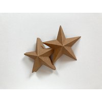 Papiersterne 10Er-Set "Upcycling" Aus Packpapier/Weihnachtsdeko Tischdeko Bastelbedarf von TheOnlyBirdWeLike