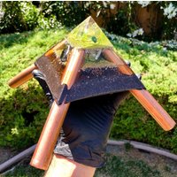 Die Basis "Jumbo Giza Mini-Chembuster-6x6"; Doppelt Beschichtet; Orgone Erdpfeifen Für Die Erdung von TheOrgonizedEarth