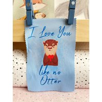 Otter-Glasreinigungstuch, Brillenputztücher Mit Motiv "I Love You Like No Otter" | Mikrofaser Tuch Perfekt Für Alle Verliebten Und Paare Otter-Glasreinigungstuch, Brillenputztücher Mit Motiv "I Love You Like No Otter" | Mikrofaser Tuch Perfekt Für Alle Verliebten Und Paare von TheOtherOtterShop
