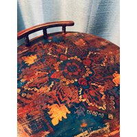 Verkauft Beispielstück Endtisch. Boho Style Tisch Mit Mandala. Vintage Telefontisch Handbemalt von TheOutsideBox