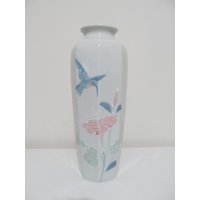 Vintage Kolibri Handbemalte Porzellan Otagiri Vase Made in Japan von ThePJCompany