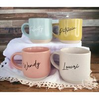 Personalisierte Keks-Basis-Namenstasse Geburtstagsgeschenk Hochzeit von ThePaperShedGifts