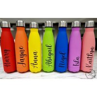 Personalisierte Name Thermowasserflasche 500Ml Geburtstag Für Sie Oder Ihn von ThePaperShedGifts