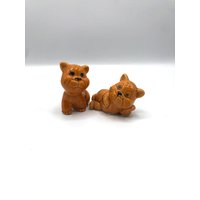Vintage Enesco Tiger Salz - Und Pfefferstreuer von ThePartTimePicker