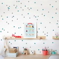 200 Wandsticker Moderne Kinderzimmer Dekoration | Set Aus 200 von ThePatternsFactory