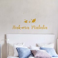Hakuna Matata Wandtattoo König Der Löwen Inspiriert Fürs Kinderzimmer von ThePatternsFactory