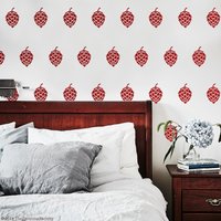 Tannenzapfen Wandtattoos Herbst Dekoration von ThePatternsFactory