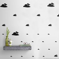 Wandtattoo Wölkchen 56 Aufkleber Für Kinderzimmer | Set von ThePatternsFactory