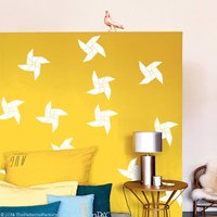 Wandtattoos Windrad Modernes Kinderzimmer Dekor von ThePatternsFactory