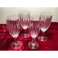 Großartiges 4Er Set Wasser-/Teegläser Von Cristal D'arques von ThePeacockButterfly
